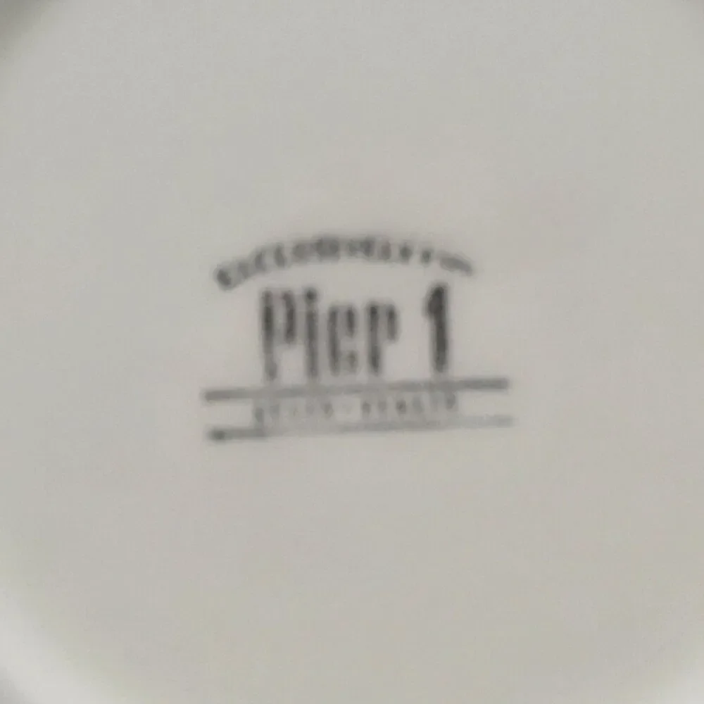 Pier 1 Per63 Set Of 5 Holiday 8 1/4